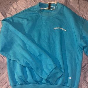 H&M blue crewneck